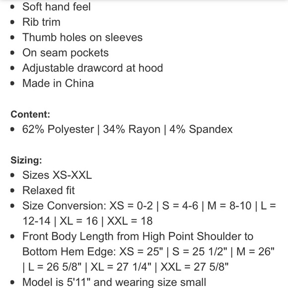 NEW Danskin Gray Zip Up Hoodie Jacket Athleisure - Picture 4 of 4